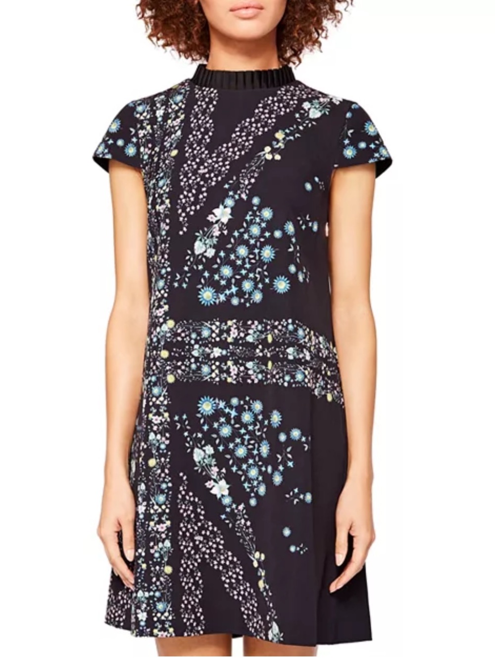 Ted Baker Unity Flag Print Tunic Dress Size 2